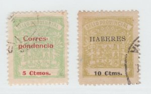 Spain Cinderella or fiscal revenue Stamp 5-3-21- no gum- used