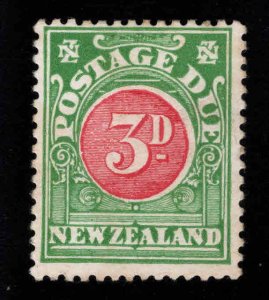 New Zealand Scott J19 Postage due MH* perf 14, wmk 61 CV $ 50