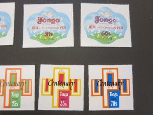 Tonga 1974 Sc 337-41,C154-8,CO87-9 set MH