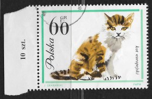 Poland #1219 60g Persian Cat