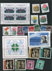 Germany Accumulation 4 Souvenir Sheets Used  g2217hs