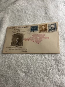 Cuba-1952-GENERAL JOSE MACEO.FDC
