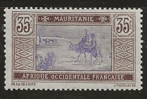 Mauritania ^ Scott # 34 - MH