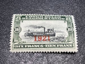 Belgian Congo Scott 73 Mint signed