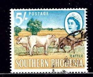Southern Rhodesia 106 Used 1964 Cattle    (ap2185)