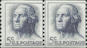 # 1229 - MNH - Pair - George Washington