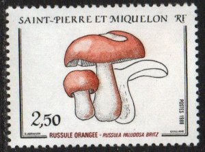 St. Pierre & Miquelon Sc #488 Mint Hinged