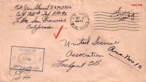 United States A.P.O.'s Soldier's Free Mail 1944 U.S. Army, Postal Service [A....