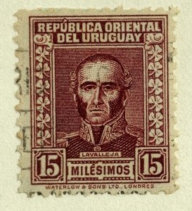 AlexStamps URUGUAY #429 VF Used 