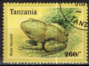 Tanzania 1996: Sc. # 1458; Used CTO Single Stamp