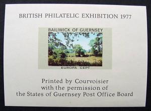 Great Britain, Guernsey Souvenir sheet for the British Expo
