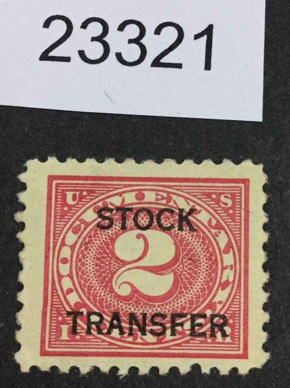 US STAMPS #RD26 MINT OG H LOT #23321