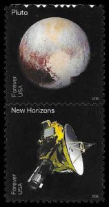 PCBstamps  US #5077/5078a Pair 94c(2x{47c})Pluto Explored, MNH, (18)