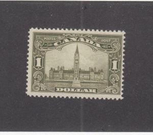 CANADA (MK3381) # 159  FVF-MNH $1 SCROLL /PARLIAMENT BUILDING /1929 CAT VAL $650
