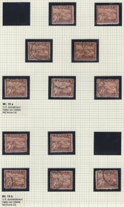 MOMEN: MALTA 1899-1901 MAINLY USED COLLECTION £340+ LOT #65453