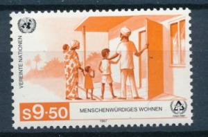 United Nations Austria 1987 Scott 69 MNH - 9.50s, Shelter