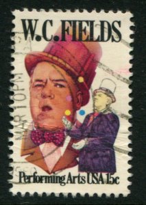 1803 US 15c WC Fields, used