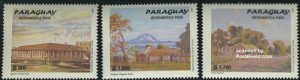 Paraguay 1999, Paintings 3v, MNH