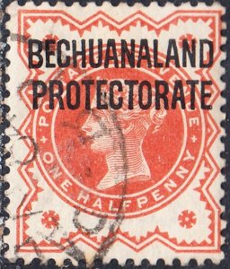 Bechuanaland    Protectorate   #69  Used     Green/Rred