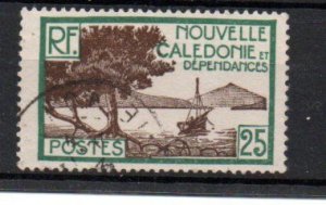 NEW CALEDONIA - 25 Cents - 1928 - BAIE DE LA POINTE DES PALETUVIERS - Used -