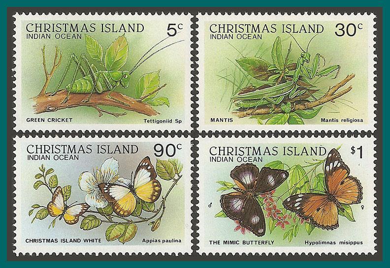 Christmas Island 1988 Wildlife IV, MNH #199-209,SG232-SG242