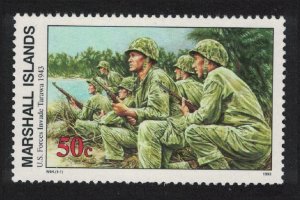 Marshall Is. US Invasion of Tarawa 1943 WWII 1993 MNH SG#474