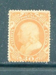 USA  #38 Mint  VF - signed