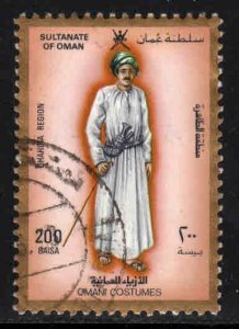 Oman #326 ~ Regional Folk Clothing ~ Used   (1989)