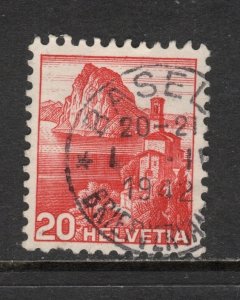 Switzerland  Scott#  243  single used