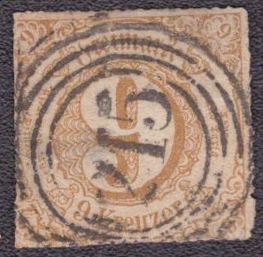 Thurn and Taxis - 59 1865 Used