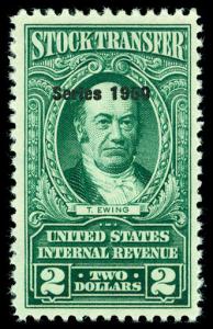 U.S. REV. DATED GREENS RD324  Mint (ID # 63294)