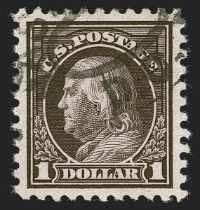 MOMEN: US STAMPS #478 USED PSE GRADED CERT GEM-100 LOT #88894-8