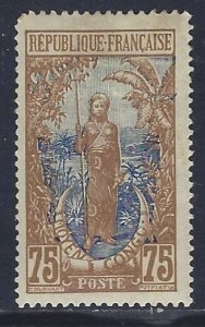 Middle Congo, Scott #19; 75c Bakalois Woman, MH