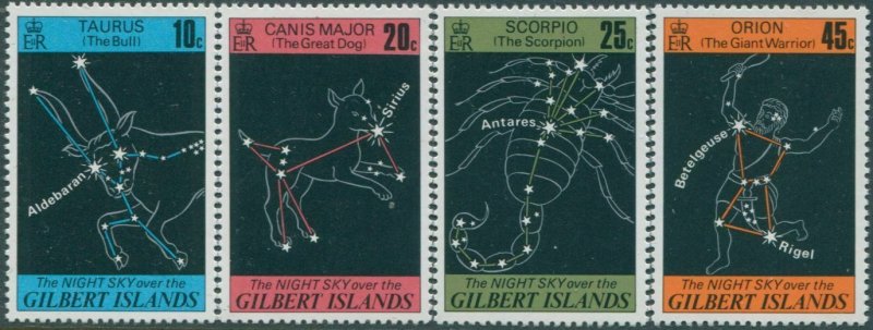 Gilbert Islands 1978 SG64-67 Night Sky set MNH