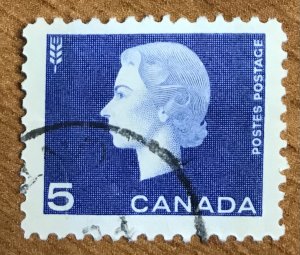 Canada #405p  F/VF used, CDS.