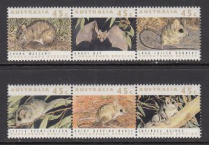 Australia 1235a-1235f Animals MNH VF