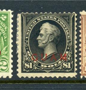 Guam Scott #12 Overprint Stamp  (Stock Guam #12-19)