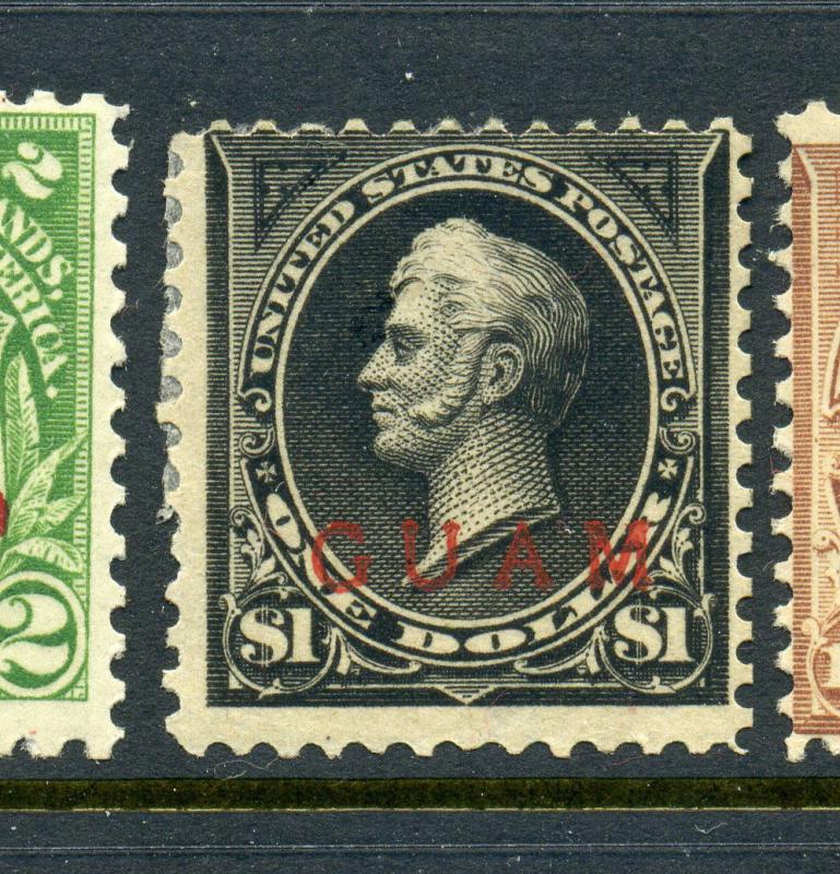 Guam Scott #12 Overprint Stamp  (Stock Guam #12-19)