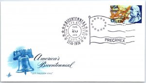 U.S. SPECIAL EVENT POSTMARK COVER AMERICAN BICENTENNIAL NAPC AT WILDWOOD NJ 1976