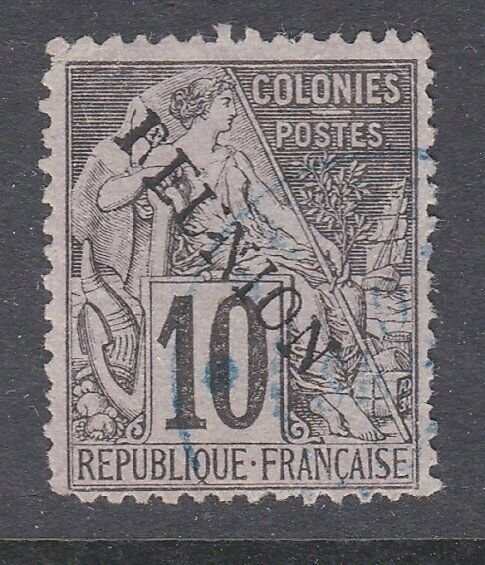 REUNION  An old forgery of a classic stamp..................................D585