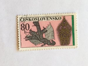 Czechoslovakia – 1972 – Single “Art” Stamp – SC# 1828 - CTO