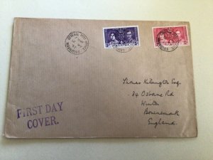 Mauritius  1937 Selfridge & Co  Philatelic dept first day cover A15900