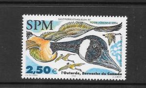 BIRDS - ST PIERRE & MILQUELON #C79 MH