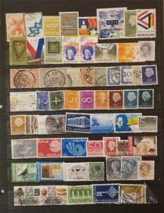 NETHERLANDS Used Stamp Lot z1348