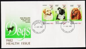 New Zealand.1982 FDC S.G.1270/1272. Fine Used