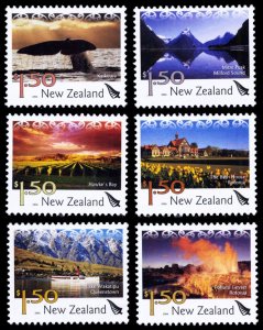 New Zealand 2004-05 Scott #1972-1977 Mint Never Hinged