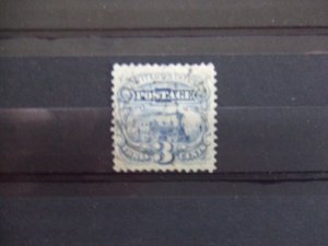 USA 1869 3c blue