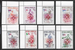 DOMINICAN REPUBLIC  # SC B1 - 5.  CB1 - 3   MNH