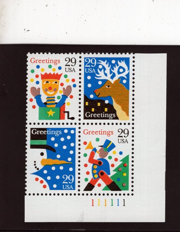 2791-2794 Christmas, MNH LR-PB/4 (#111111)