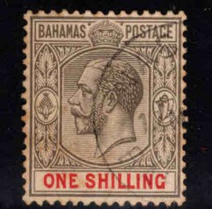 BAHAMAS Scott 80 One Shilling KGV stamp wmk 4